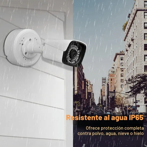 Vista 4 de Caja de conexiones universal para cámara de seguridad tipo bala, montaje en caja de conexiones para cámara domo, montaje en techo de pared