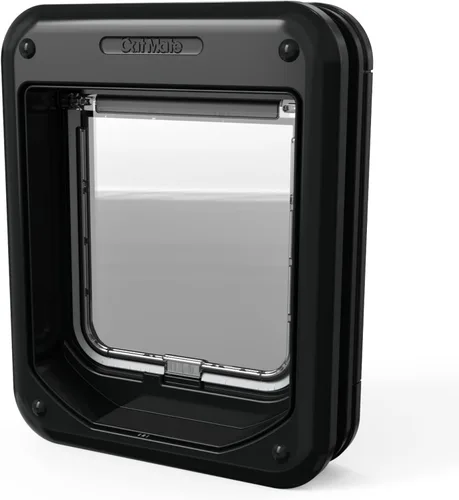 Vista 4 de Cat Mate Rotary 4-Way-Locking Cat Flap (358) - Versatile Lockable Door for Small to Average-Sized Cats, for Single/Multiple Glazing, UPVC, Wall and