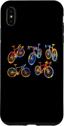 Vista 7 de iPhone 15 Road Bike Cyclist Graphic - Funda de diseño de bicicleta