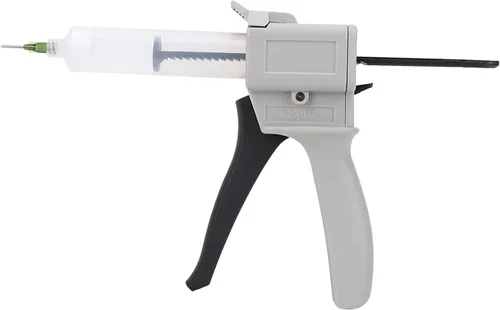 Vista 5 de Pistola de pegamento dispensador de 1.0 fl oz, dispensador dispensador de mezcla, pistola AB, dispensador manual, pistola de pegamento, kit