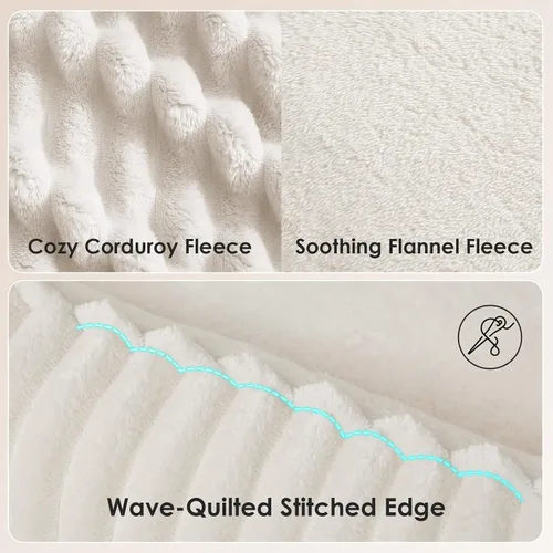Vista 4 de EHEYCIGA Linda cama para perro de tamaño mediano, cama para mascotas de 30 Crema