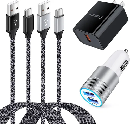 Vista 8 de Cargador USB tipo C de carga rápida compatible con Samsung Galaxy S25FE S24FE A17 A16 A56 A36 A26 A23 S25 Ultra S25 Plus A35 A55 A07 S25 Ultra S23