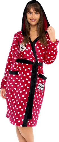 Vista 2 de Disney Bata de Minnie Mouse para mujer, Rojo