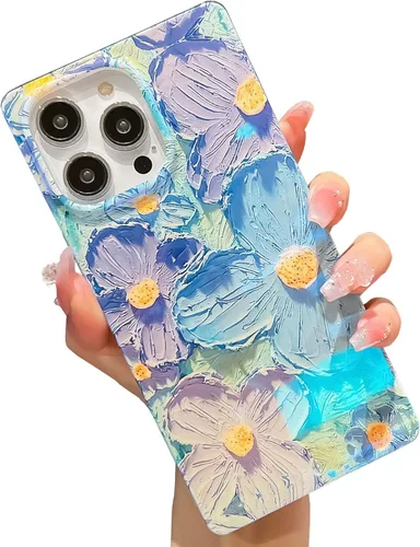 Vista 57 de Elegante Funda con Concha de Madre Perla para Niña Compatible con iPhone 14 de 6.1 Pulgadas, Funda Rectángulo con Borde, Elegante y delgada