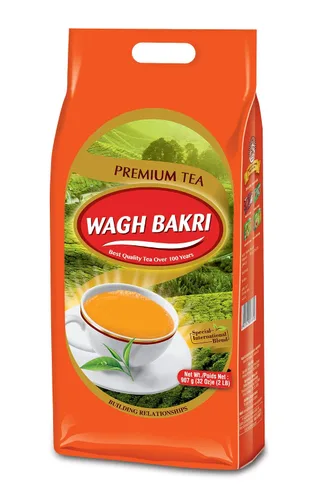Vista 3 de Mezcla de té internacional Wagh Bakri, calidad superior, 2 libras