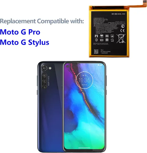 Vista 4 de Batería KX50 compatible con Motorola Moto G Stylus/Moto G Pro con herramientas