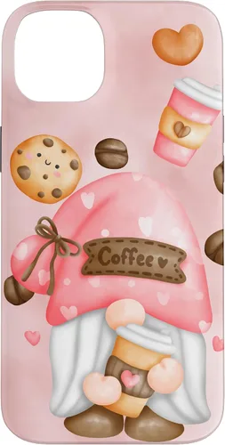 Vista 15 de Cute Coffee Gnomie for Garden Gnome Lovers and Gardener Case for iPhone 17