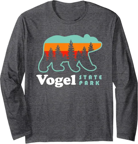 Vista 4 de Vogel State Park Georgia Vogel State Park Lake Bear - Camiseta de manga larga