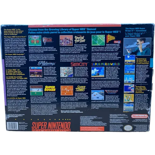 Vista 6 de Super Nintendo Console SNES System