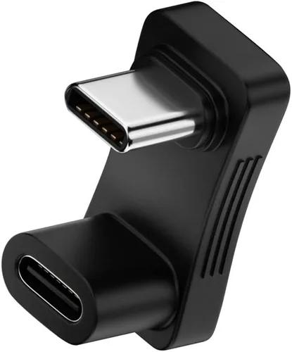 Vista 10 de 10Gbps USB3.0 tipo C macho a OTG dual tipo-A y tipo-C hembra divisor de alimentación y datos con ángulo compatible con Steam Deck portátil