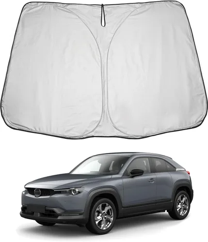 Vista 51 de LUWU Parasol para parabrisas para Dodge RAM 1500 y 2500 2009-2018 - Parasol para ventana delantera con bloqueo de rayos UV