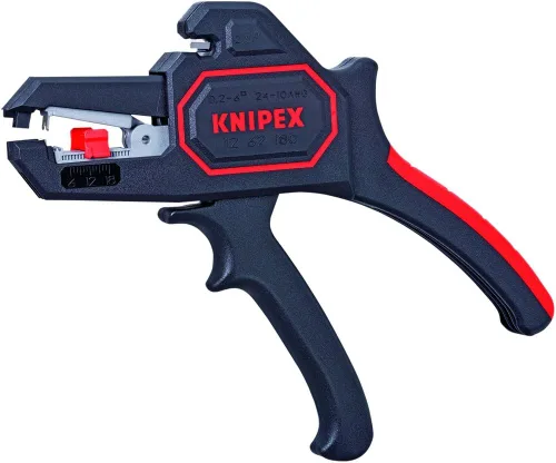 Vista 2 de KNIPEX Pelacables automático (10-24 AWG) y cortador de alambre y pelacables Klein Tools 11055