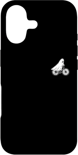 Vista 32 de iPhone 11 Pro Ghost Riding Bicicleta, disfraz de Halloween Ghoul Biker Ciclista caso