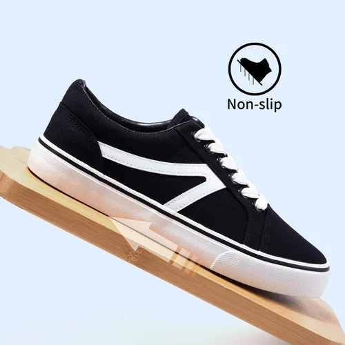 Vista 2 de Fashion Canvas Sneakers for Women Womens Casual Shoes Low Top Canvas Shoes for Women White Black Sneakers