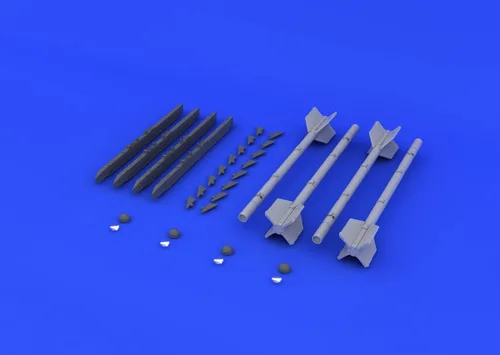 Vista 4 de Eduard Models Kit modelo R-3S/AA-2 Atoll-A Brassin