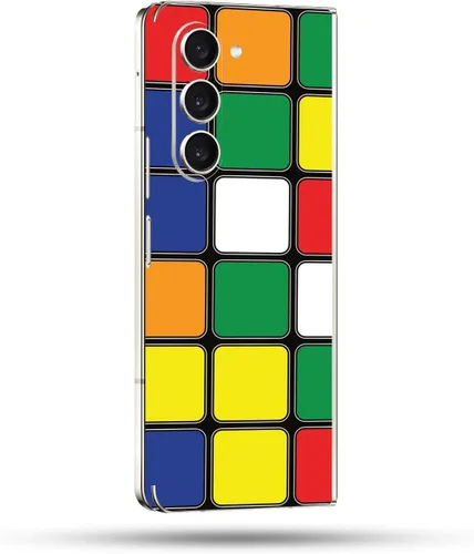 Vista 12 de MightySkins Skin compatible con Samsung Galaxy Z Fold 5 - Puppy Fall Funda protectora de vinilo duradera y única Fácil de aplicar, quitar