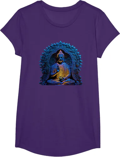 Vista 62 de Estatua de Buda Yoga Budismo Zen Buddhism Meditation T-Shirt Negro