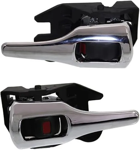 Vista 9 de KarParts360 Para Toyota Corolla 2009 10 11 12 2013 Manija de puerta interior delantera o trasera, palanca cromada del lado del conductor con botón