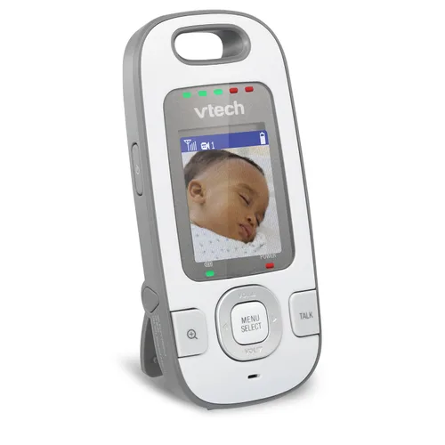 Vista 15 de VTech Safe & Sound vídeo para monitor de bebé con visión nocturna IR automática, Blanco/Gris