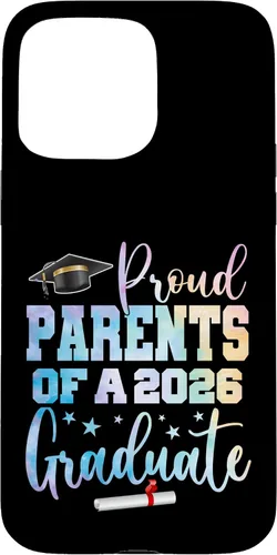 Vista 31 de Proud Parents of A Class of 2026 Graduate Graduation Case for iPhone 16