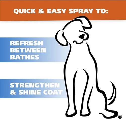 Vista 4 de Wahl USA Desodorante en Spray para Mascotas con Aroma a Aciano para Todos los Perros y Gatos – Olor Fresco y Limpio Refresca y Desodoriza – 8 oz