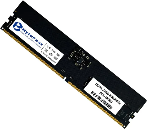 Vista 9 de DDR5 RAM 16GB 5600MHz PC5-44800 CL46 UDIMM 1.1V 288 Pin Compatible Computadora de escritorio Módulo de memoria RAM