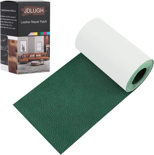 Vista 27 de JDLUGH Cinta de parche de reparación de cuero para sofá, 3.5 x 60 pulgadas, autoadhesiva para sofá, asiento de auto, silla de oficina, muebles