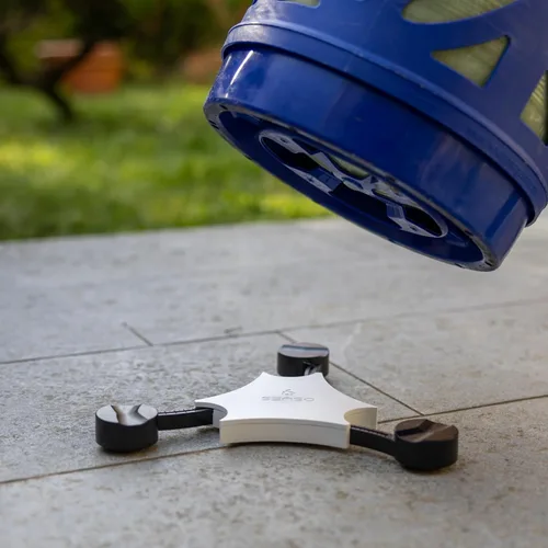 Vista 2 de Sensor inalámbrico de medidor de tanque de propano – Indicador de nivel de propano Bluetooth para barbacoa, camping y cocina al aire libre – Monitor