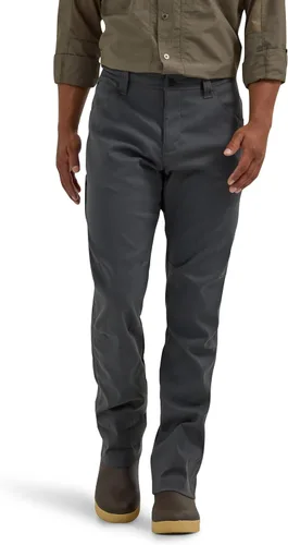 Vista 8 de ATG by Wrangler - Pantalón utilitario con forro polar para hombre Caviar