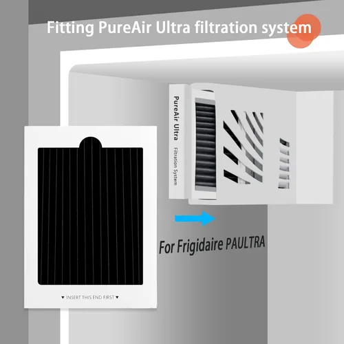 Vista 2 de SEISSO Filtro de aire de repuesto para refrigerador, filtro de carbón activado compatible con Frigidaire y Electrolux Pure Air que reduce los olores