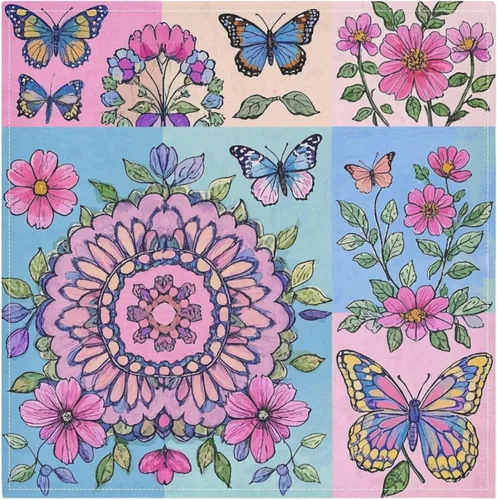 Vista 21 de MNSRUU Juego de 4 servilletas de tela para otoño, otoño, Acción de Gracias, calabaza, girasol, lavable, poliéster, cocina, servilletas de tela