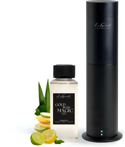Vista 24 de Kit Inicial de Difusor de Aroma para Hasta 1000 Pies Cuadrados de Cobertura - 120ML de Aceite Esencial Sin Agua Incluido - Difusor de Aroma de Lujo