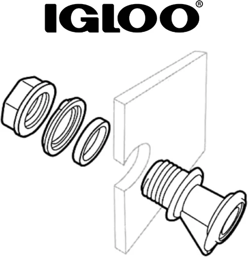Vista 6 de Igloo Push-Button Spigot for 2-10