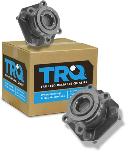 Vista 139 de Conjunto de rodamiento de rueda delantera de 2 piezas y buje TRQ Compatible con Pontiac Solstice 2006-2009 Saturn Sky 2007-2010