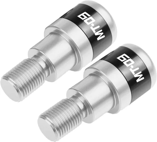 Vista 12 de Para Yamaha MT-09 FZ-09 2014 2015 2016 MT09 FZ09 MT FZ 09 Accesorios de motocicleta Manillar Grips Mano extremos Cap (Color : A Negro)