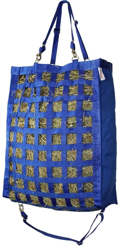Vista 5 de Derby Originals - Bolsa de heno para caballos con alimentación lenta, parte inferior súper resistente con 6 meses de garantía Negro