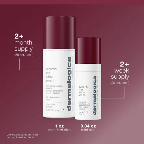 Vista 8 de Dermalogica Dynamic Skin Retinol Facial Serum with Multi-Retinoid Complex, Skin Retexturizing and Improving Skin Health
