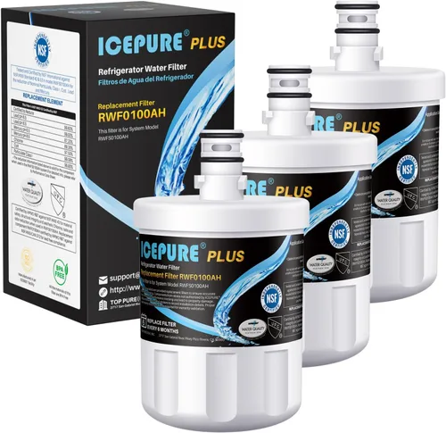 Vista 16 de ICEPURE 5231JA2002A Filtro de agua para refrigerador, Compatible con LG LT500P, ADQ72910911, GEN11042FR-08, ADQ72910901, ADQ72910907, LFX25974ST
