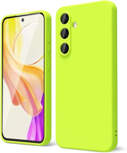 Vista 9 de oakxco Funda para teléfono Samsung Galaxy S8 de silicona líquida, delgada y fina de gel de goma suave TPU cubierta protectora simple llana