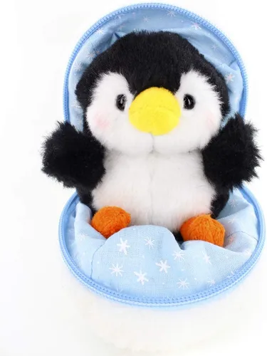 Vista 16 de Plushland Bola de Nieve Animal de Peluche con Cremallera Animales de Peluche Lindos Surtido de Juguetes Blandos para Novia, Familiares y Amigos