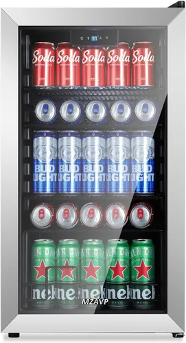Vista 19 de Mini Refrigerador de Vino, Refrigerador Enfriador de Vino de 12 Botellas, Bodega de Vino Independiente para Vino Rojo y Blanco, Control
