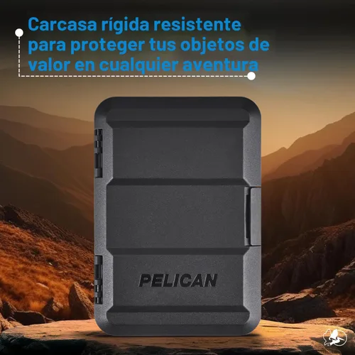Vista 2 de Pelican MagSafe Wallet para iPhone - Cartera magnética delgada para Negro