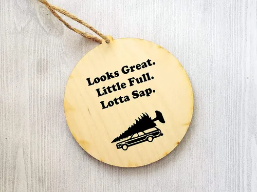 Vista 2 de Divertido regalo de madera Lotta Sap diseño original hecho a mano