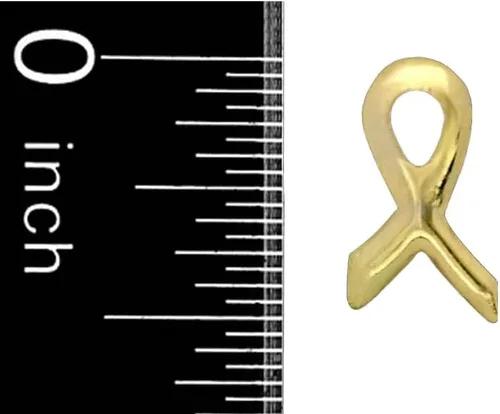 Vista 4 de Satin Purple Ribbon Awareness Pins Purple Ribbon Pins for Alzheimers, Domestic Violence, Epilepsy, Pancreatic Cancer, Lupus, Crohns Disease