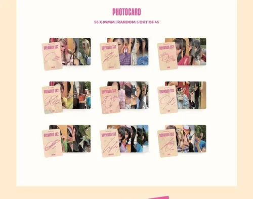 Vista 8 de TWICE [BETWEEN 1&2] 11th Mini Album Random Ver. CD+Photobook+5ea Photocard+Polaroid Photocard+Film Photo Sticker+Message Photocard+Heart
