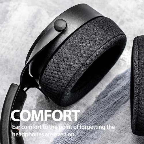 Vista 7 de TRANSTEK Almohadillas de repuesto compatibles con auriculares LucidSound LS20 LS25 LS30 LS40, almohadillas con espuma viscoelástica de alta densidad