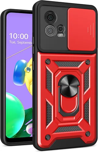 Vista 75 de Compatible con carcasa de soporte Infinix Zero Ultra 5G, con cubierta de lente de cámara deslizante compatible con funda Infinix Zero Ultra 5G Negro
