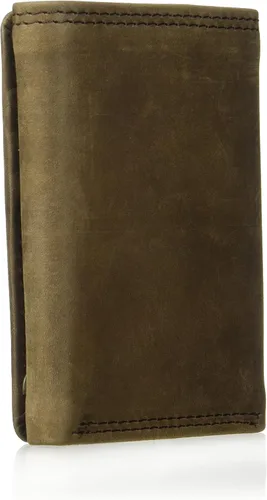 Vista 2 de Timberland PRO Cartera triple RFID de cuero para hombre con ventana de identificación