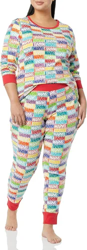 Vista 3 de Tienda Essentials Marvel Men's Flannel Pajama Sleep Sets, Multipacks