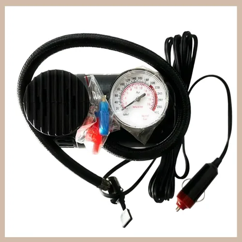Vista 2 de Mini compresor de aire, 300 PSI, 12V, Artículo # GE001, para neumáticos e inflables